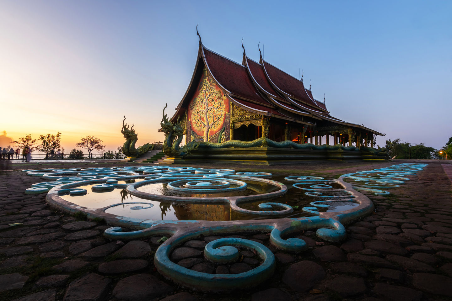 Templo budista no Norte da Tailândia