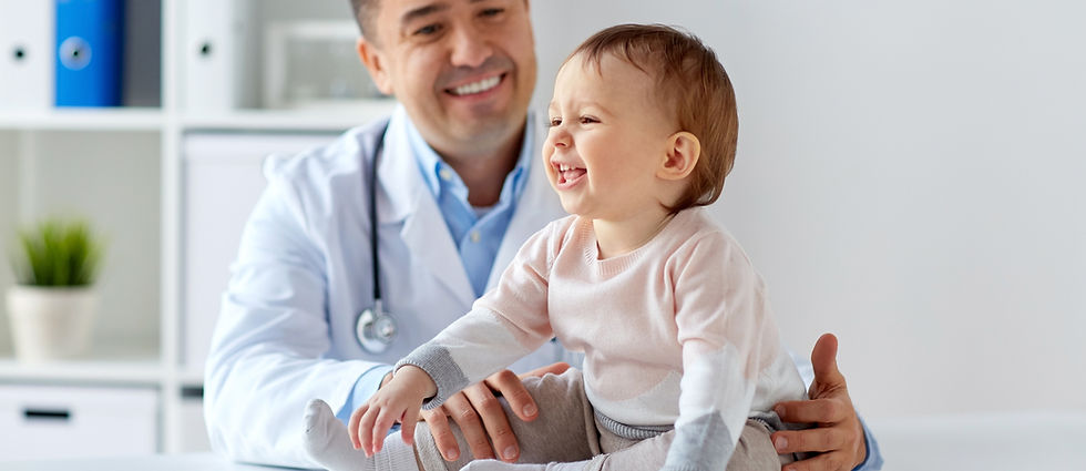 Doctor with Infant