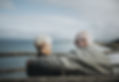 Embracing on a Bench