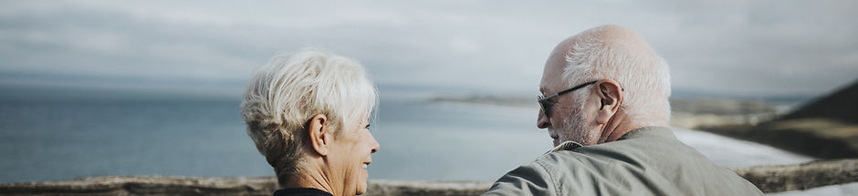 Elderly Couple Outdoors