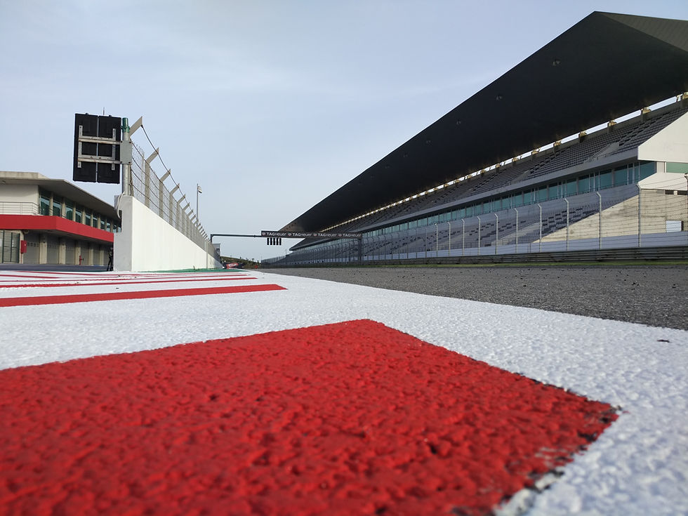 Racetrack And Stands
