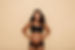 Pregnant Woman in Underwear