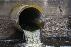 What happens to hospital wastewater?