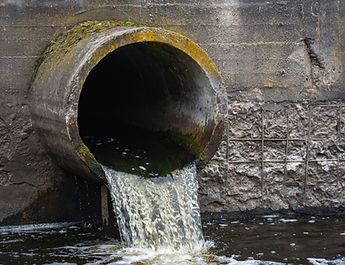 Water Flowing Out Pipe