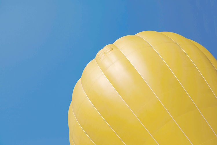 Yellow Hot Air Balloon