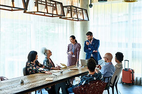 Colleagues in Meeting