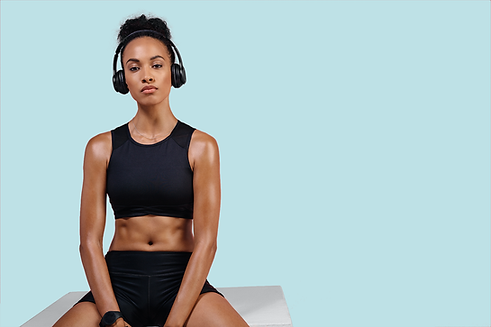 Athletic Woman Posing