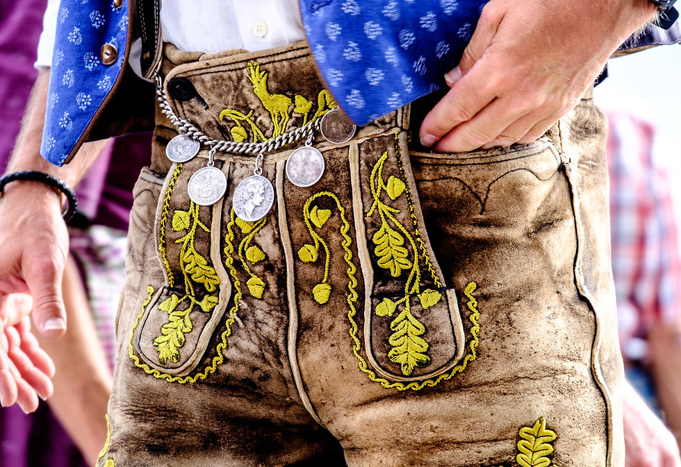 Traditional Lederhosen Attire