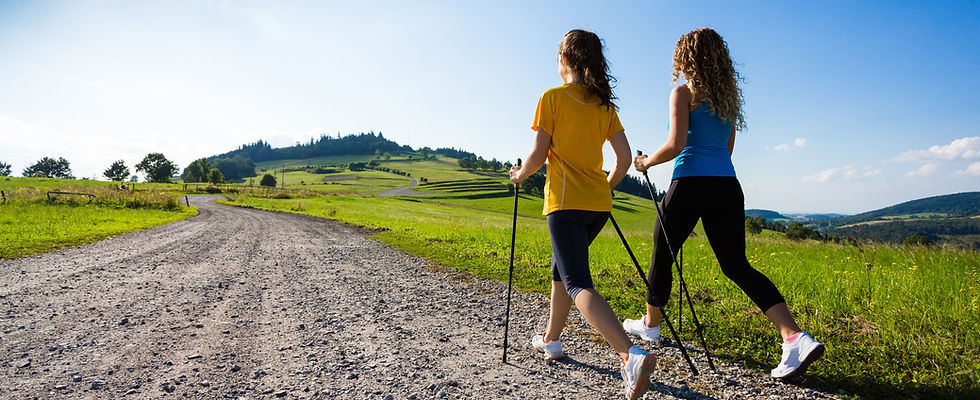 Women Hiking Outdoors