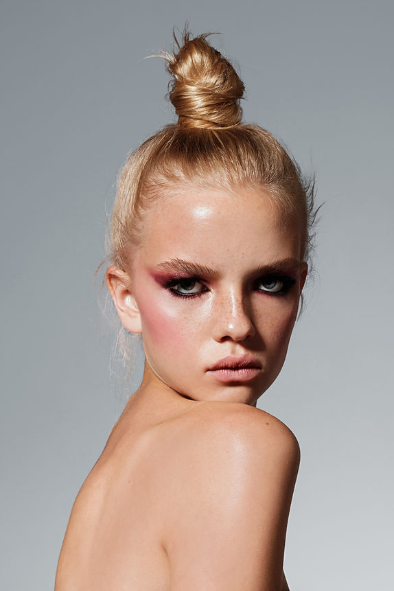 Woman With Elegant Makeup