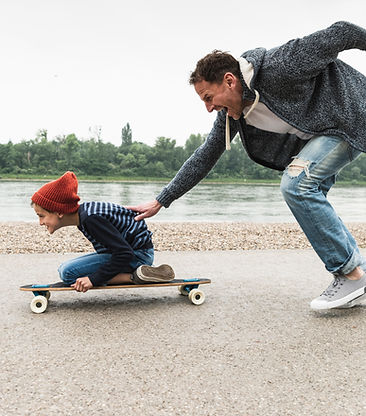 Dad and son