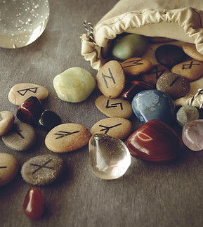 Runes With Crystals