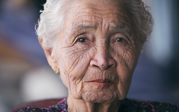 Elderly Woman Portrait
