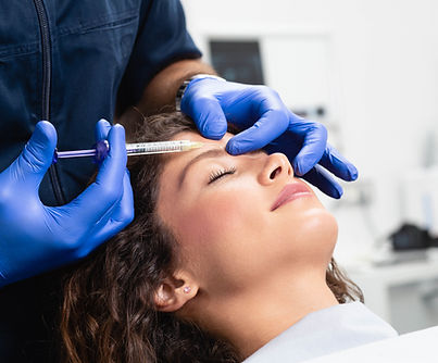 Inyección de Botox