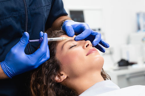 Botox-Injektion