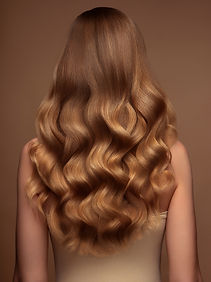 Wavy Golden Hair
