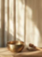 Golden Bowl and Mallet
