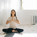 Woman Practicing Meditation