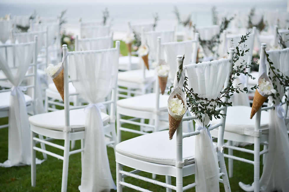 Wedding Chair Setup