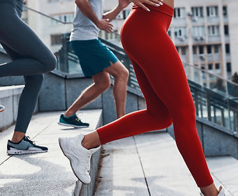 Running Down the Stairs