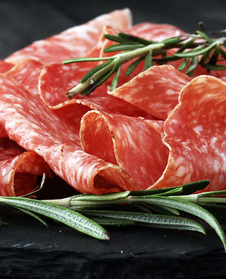 Salami rebanado