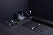 Gym equipment setup