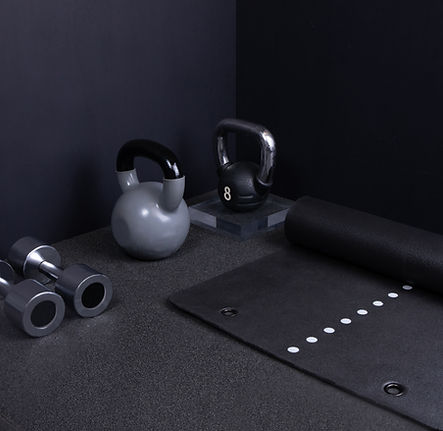 Gym equipment setup