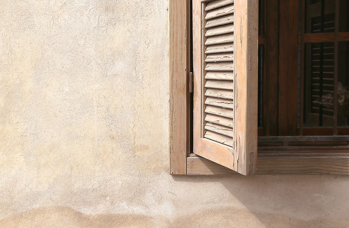 Rustic Wooden Window