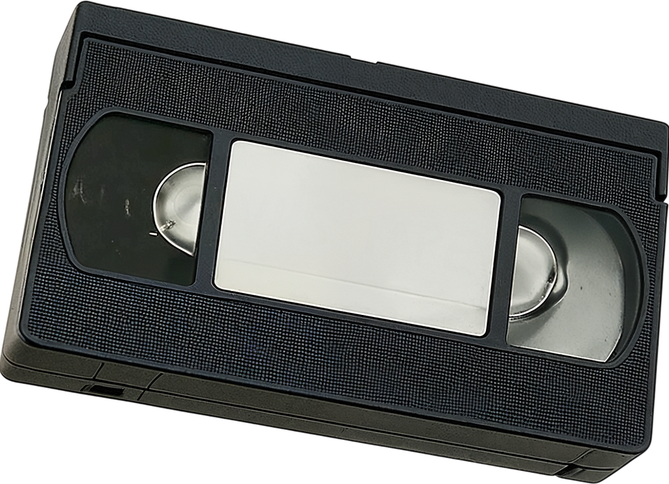 Black VHS Tape