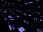 Illuminated Glass Cubes