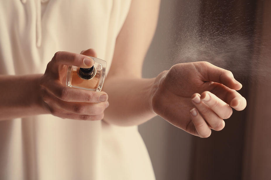 Trying on Perfume