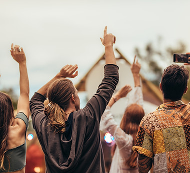 Festival dancing