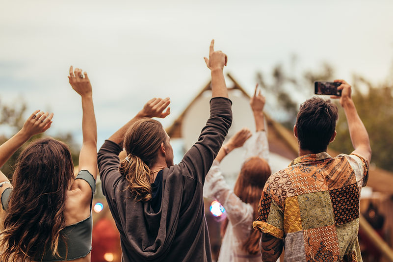Festival dancing