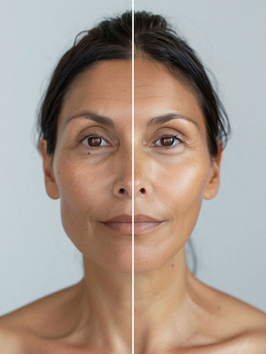 Face Comparison Portrait