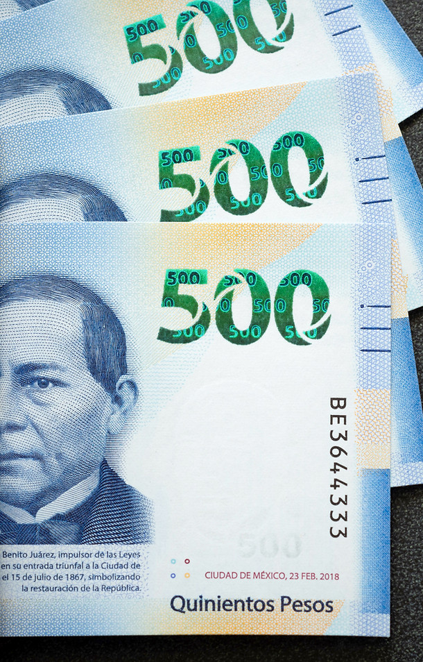 500 pesos Mexicanos
