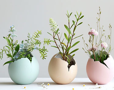 Decorative Egg Planters