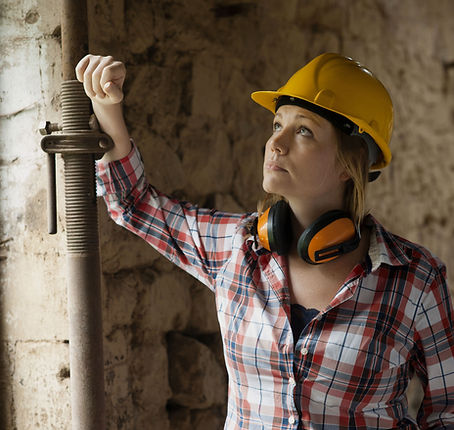 Woman In Hardhat