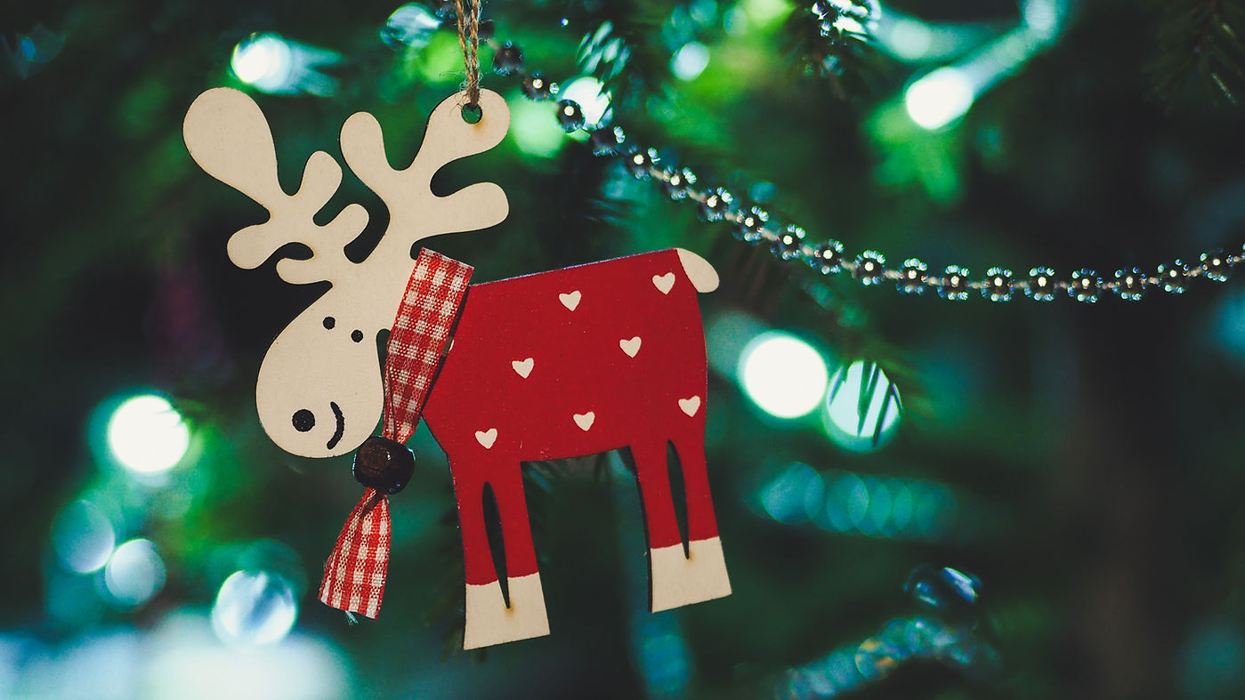 Festive Reindeer Ornament