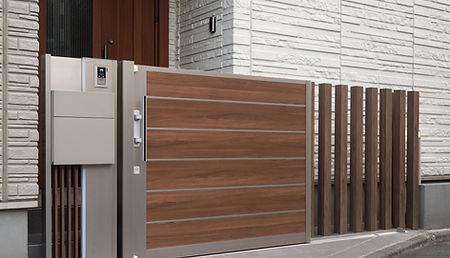 住宅の門、外構