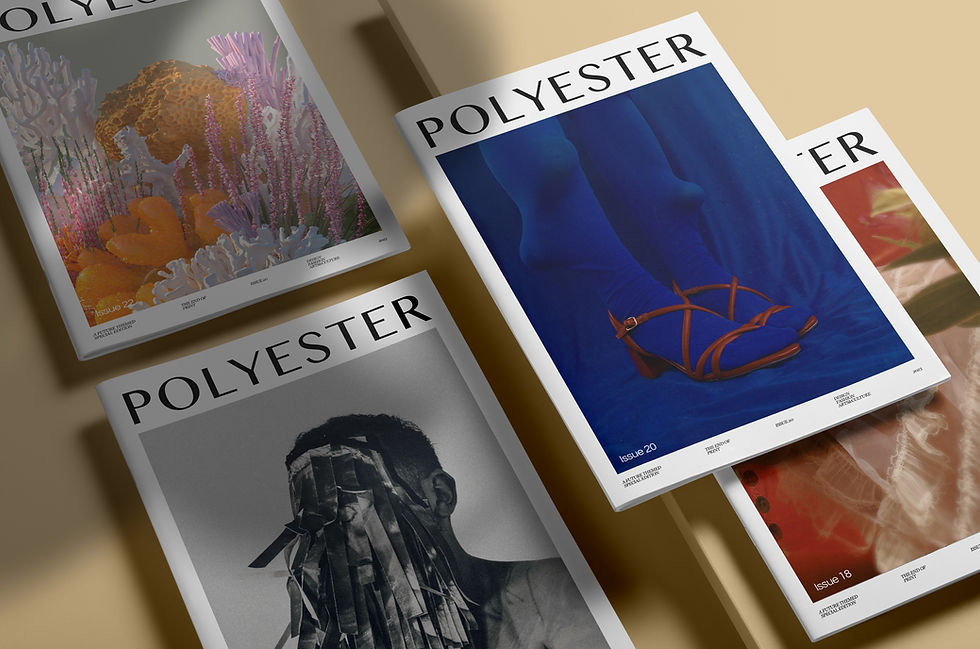 Polyester Magazine Layout