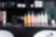 Waschtisch und Pflegeprodukte in Friseursalon