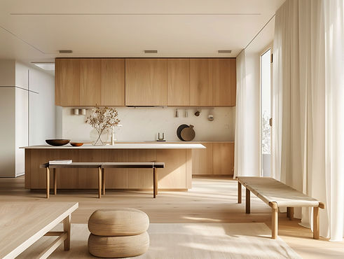 Elegante moderne Küche