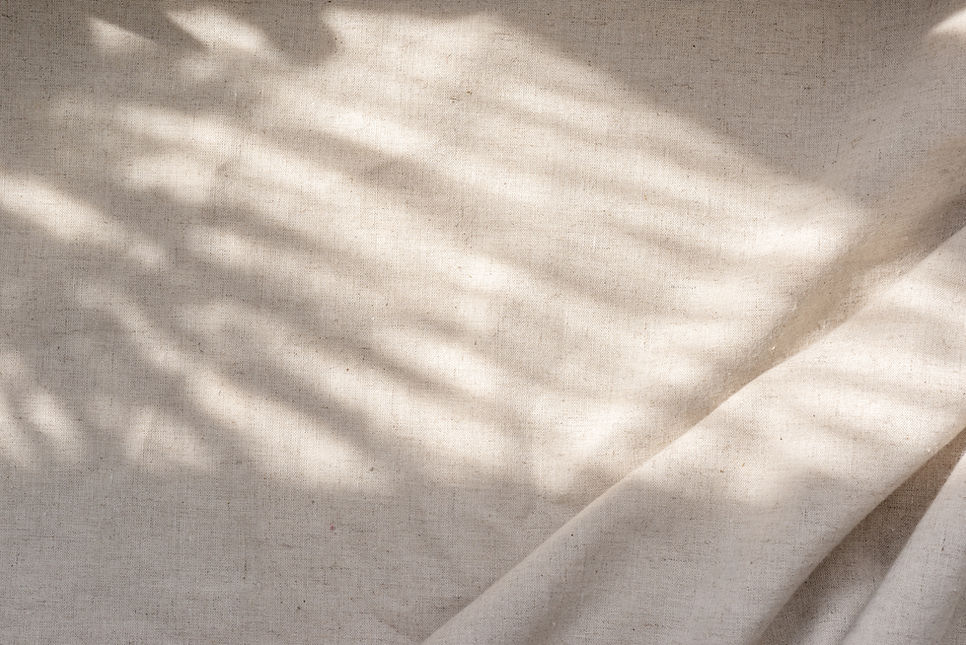 Ombres de tissu texturé