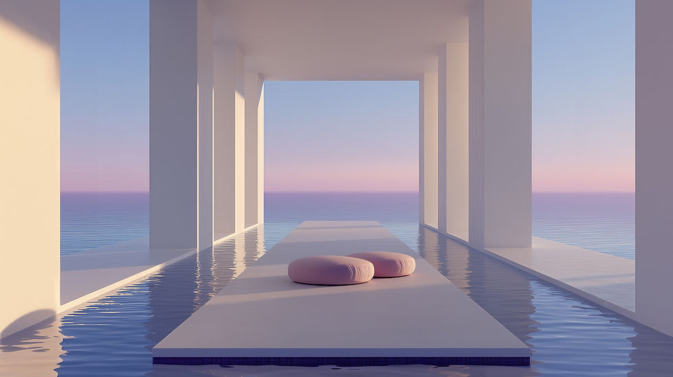 Pink Divas Horizon Gazing