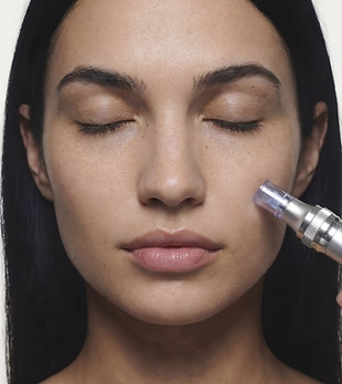 Skin Treatment Closeup