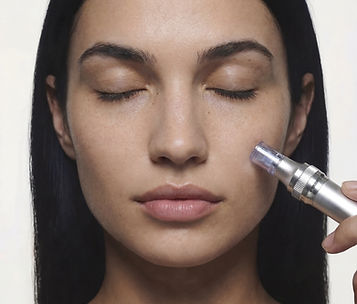 Skin Treatment Closeup