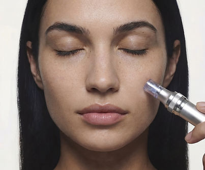 Skin Treatment Closeup