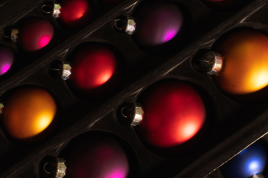 Christmas Ornaments Display