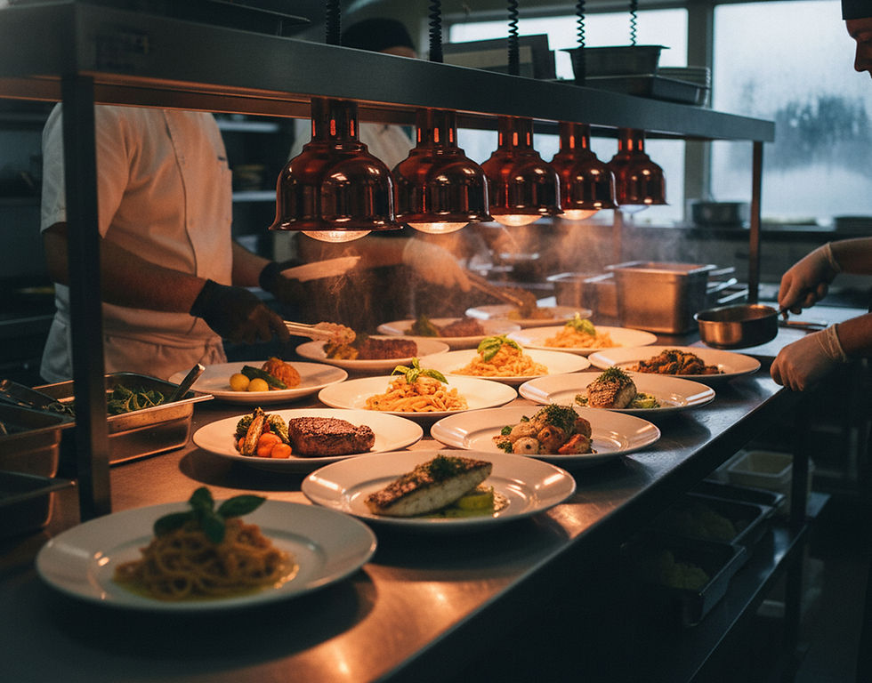 Plated Meals Scene