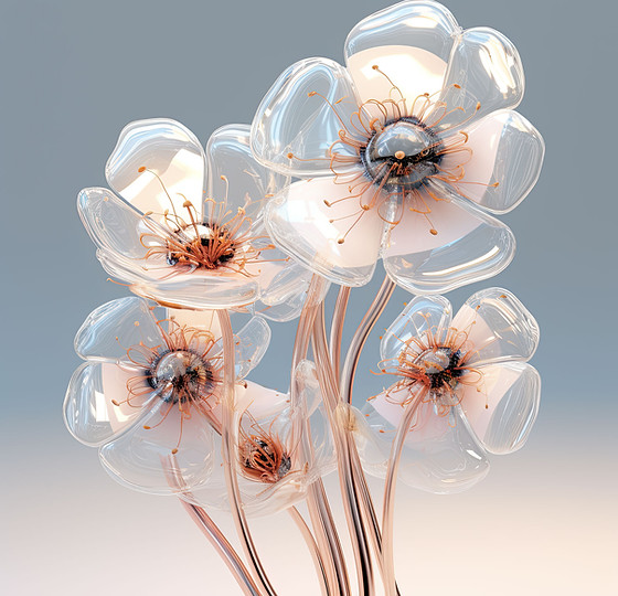 Glass Flowers